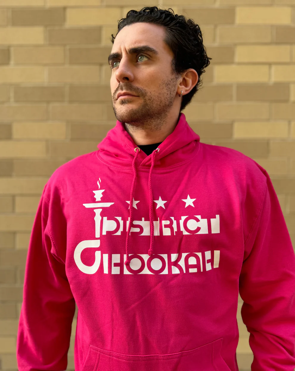 District Hoodie Pink